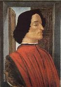 Sandro Botticelli Medici as oil